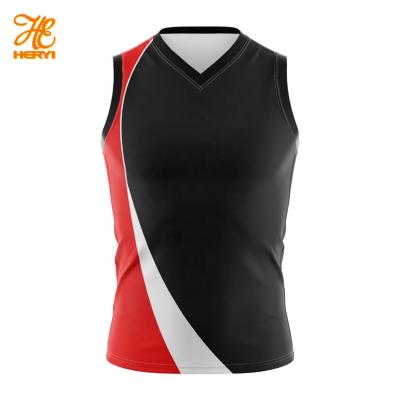 China QUICK DRY Custom Mens Fitness Sports Vest Running Vest Outdoor Men's Sleeveless Sublimation Travel Vest for sale