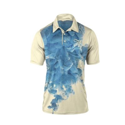 China Anti-wrinkle Custom wholesale heat sublimation wrinkle resistant breathable high quality POLO shirt men's shirt for sale