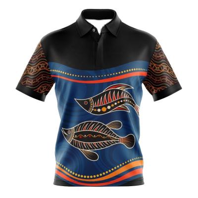 China Anti-Wrinkle Design Custom Sublimated Mens Polo Shirts Best New Design Wholesale High Quality Cheap Polo Shirts for sale