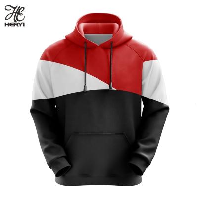 China high quality custom Anti-wrinkle wool fully dyed mens gym hoodies wholesale bulk sweatshirts 3D sublimation printed super David clothes for sale