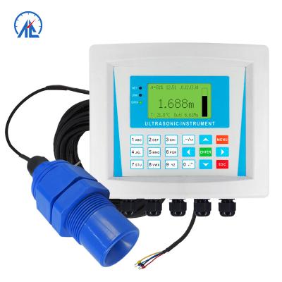 China 2022 Hot Sale ABS Level 4-20MA Level Gauges Slot Type Ultrasonic Sensor IP68 for sale