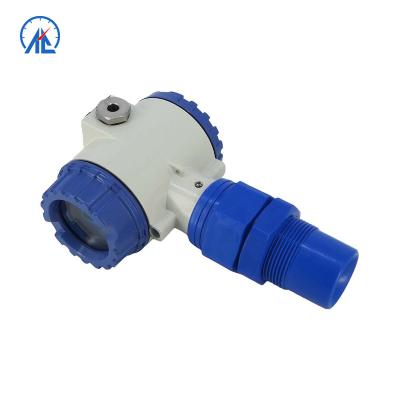 China ABS Explosion Proof 4-20ma Ultrasonic Water Tank Meter Sensor Fluid Level Transmitter for sale