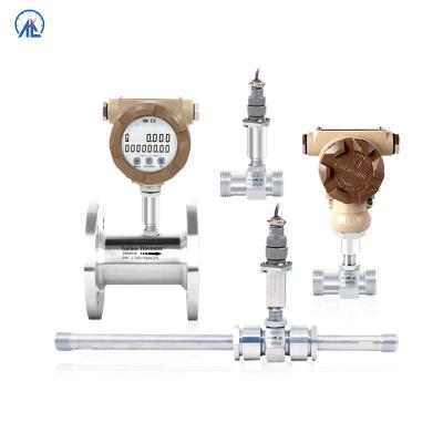 China Gasoline and Oil Turbine Flow Meter Hydraulic Liquid Turbine Flow Meter 2 Inch Turbine Flow Meter RC-LWGY for sale