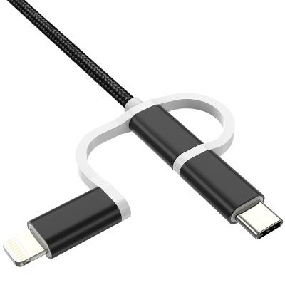 China Fast Charging and High Speed ​​Data Transfer 3 in 1 USB Charging and Data Cable with Micro, Lightning, and Type-C Port for sale