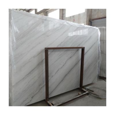 China Guangxi Modern Chinese Cheap White Marble Slab With White Or Gray Veins for sale