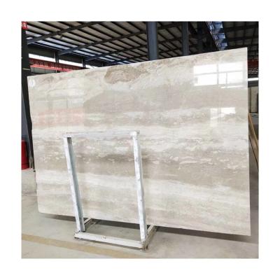 China shopping & Home Building Projects Carrara Ivory White Marble Slab Tiles With White Or Gray Veins for sale