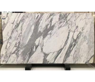 China Modern Natural Stone Slab Italy Factory Price Calacatta Corchia Arabescato White Marble for sale