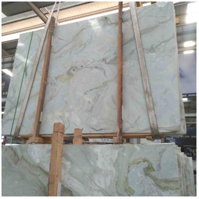 China Modern Cippolino Ellas Marble Tile , Cheap Price Natural Stone Slab Burma Blue Marble for sale