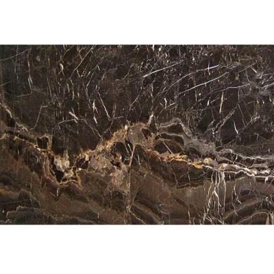 China shopping & Residential Building Projects China Black Brown Gold Tile Marble Slabs, St Laurent Noir Marble, Left Laurent Marble for sale