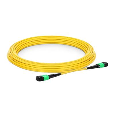 China 1 Meter 10G Fiber Singlemode Jumper 8 FTTB MPO APC 12 24core 40G100G 1310 1550NM Support Customization for sale