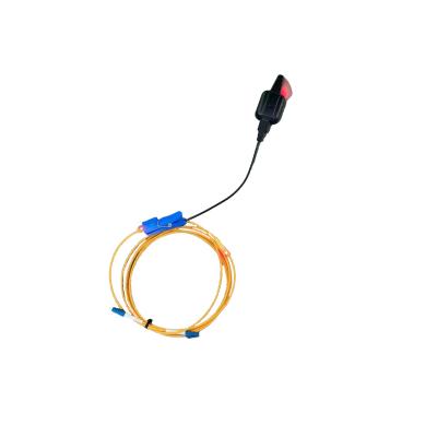 China LC/APC Cable LAN - LC/APC Simplex 1 Meter LSZH Yellow Fiber Optic Patch Cord LED Tracking Fiber Optic Jumper for sale