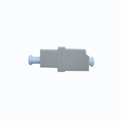 China Hot Selling LC/UPC Ftth Optical Adapter Multi Mode Simplex Gray LC Fiber Optic Adapter for sale