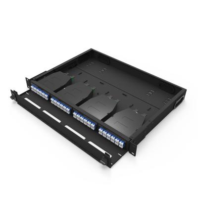 China Other Enclosure12-96 High Quality Sliding Drawer Ports LC SC ST FC SPCC Fiber Patch Panel for sale