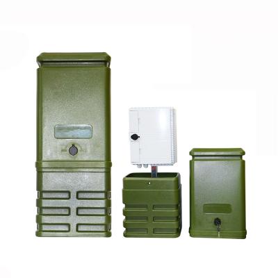 China Good Quality Pipelines Project Network Telecom FTTX FTTH Distribution Terminal Box Protection Box Fiber Optic Pedestal for sale