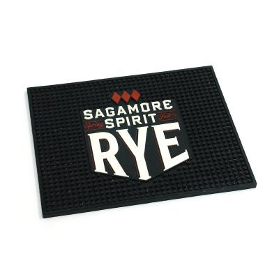 China Sustainable Large Square Bar Service Mat With Customized Design And Logo for sale