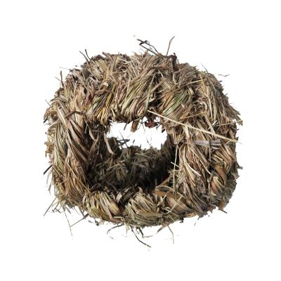 China Factory Hot Sale Cheap Breathable Hand - Woven Grass Bird Nest Used For Parrot Bird Cage Bird House for sale