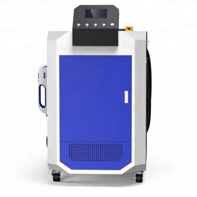 China PVC Handheld CW 1000W CW Fiber Laser Cleaning Machine Cable 10 to 20 Meters Option for sale