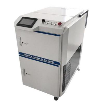 China PVC Waist Power 500 Watt Pulsed Fiber Laser Cleaning Machine for sale