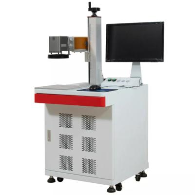 China 30W 60W MOPA Fiber Laser Marking Machine Air Cooled Color Marked On Stainless Steel for sale