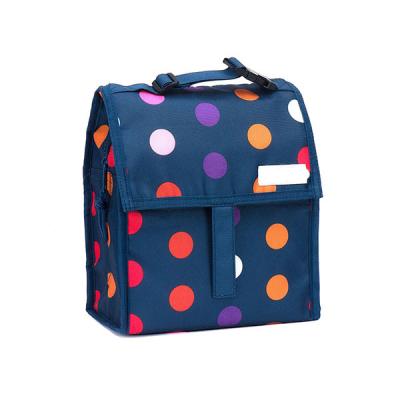 China Eco-friendly ripstop lightweight soft cinsulated cooler foldable lunch bag for kids for sale