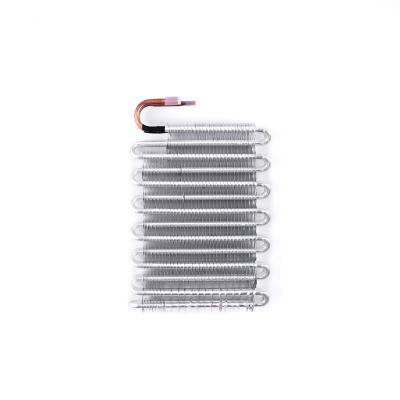 China Less Solder Joints 50 Fins Solder Less Aluminum Joints Than Industrial Evaporator Coil Fin Refrigerator Air Conditioner Copper Tube Fin Evaporator for sale