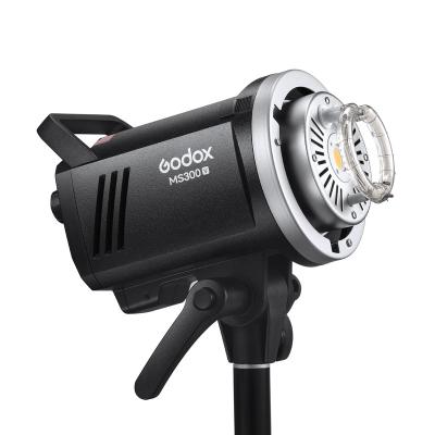 China Godox MS300V 300W 2.4G Instant Built-in Wireless Receiver Lightweight Compact and Durable Bowens Mount Studio Flash for sale