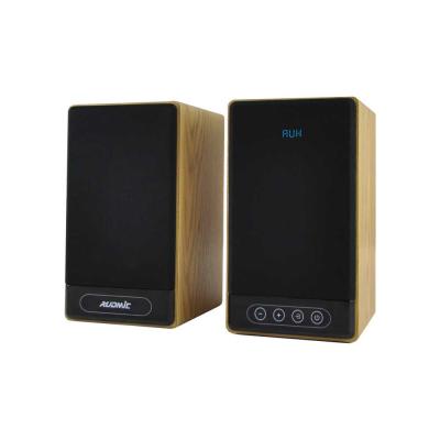 China Mini personal computer usb wood wireless fm radio Audmic bluetooth speaker for sale