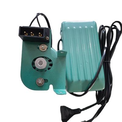 China Garment Shops 110V Plastic Cover Foot Pedal With EU Plug For Sewing Machine Motor for sale