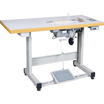 China Garment shops Mesa y soporte new product 2020 adjustable industrial sewing machine table and stand for garment factory for sale