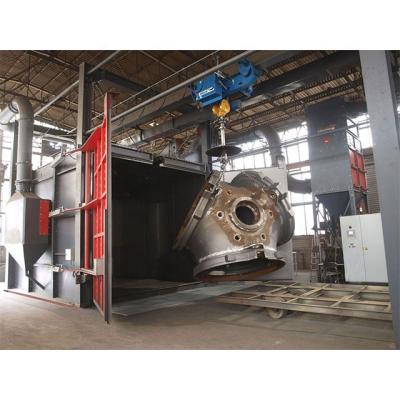 China Building Material Stores H Beam High Quality Motor Automatic Vacuum Shot Blasting For Hook Shot Blasting Machine for sale