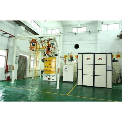 China Building Material Shops High Quality Motor Automatic Paint Vacuum Shot Blasting Machine For Hook Shot Blasting Machine for sale