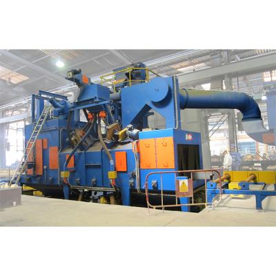 China Building Material Stores CE /ISO Approved High Efficiency Automatic Shot Blasting / Metal Blast Machine for sale