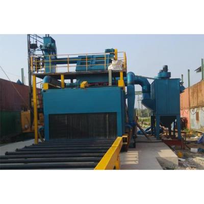 China Building Material Stores CE /ISO Approved High Efficiency Automatic Shot Blasting / Steel Blasting Device for sale