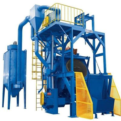 China Building Material Shops High Quality Crawler Shot Blasting Machine / Rubber Type Crawler Tumble Blasting Machine for sale