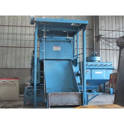 China Building Material Shops Catenary Type Cleaning Shot Blasting Machine / Shot Blasting Machine / Shot Blasting Machine for sale