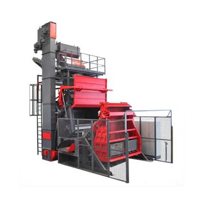 China Building Material Stores Customizable Mobile Type Shot Blasting Machine Crawler Shot Blasting Machine For Sale for sale