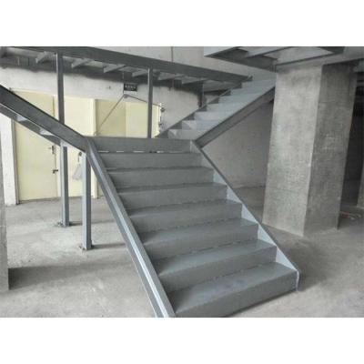 China Modern Professional Design Customized Steel Frame Stairs Building Steel Structure Stairs for sale