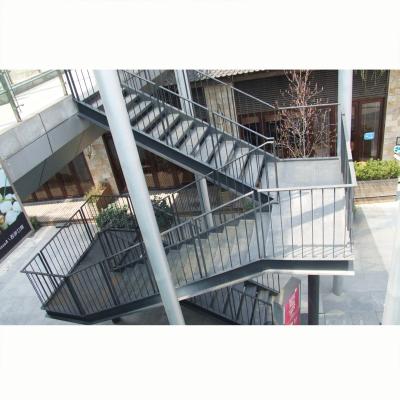 China America Modern Outdoor Outdoor Indoor Steel Structure Steel Stairs Tread Steel Stairs for sale