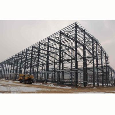 China Soft Steel Structure / Steel Structure Building Steel Warehouse Workshop / Prefab Steel Dubai Workshop Manufacturer for sale