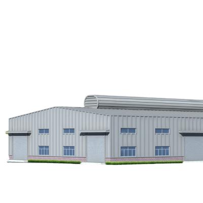 China Steel Structure Bridge Prefab Low Cost Workshop Steel Structure Industrial Shed Warehouse for sale