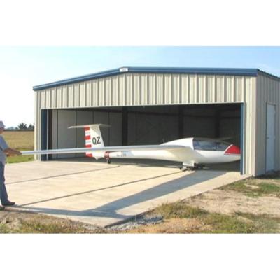 China Prefab Steel Workshop Construction Building Modern Prefab Warehouse Aircraft Hangar Steel Structure Hangar for sale