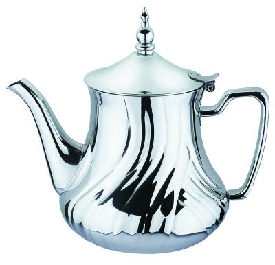 China Competitive price metal teapot set classics! fine stainless steel teapot for sale