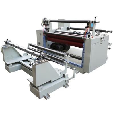 China Garment Shops Jumbo Roll Plastic Paper Film Tissue Cloth Slitting Rewinding Machine 1600mm for sale