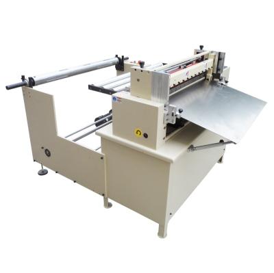 China Cutting Length Can Setting 600mm Roll Non Woven Fabric Cutting Machine for sale