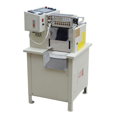 China Hot Beverage Polyester Automatic Rope Cutting Machine for sale