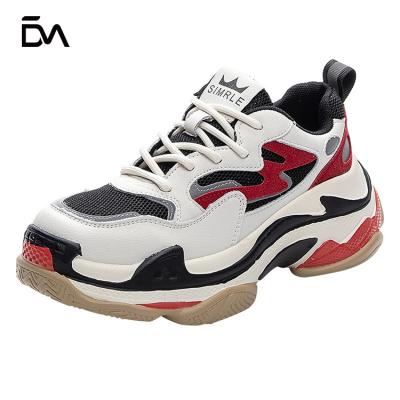 China Fashion Trend New Listing Genuine Leather Soft Bottom Women's Causal Shoes Running Shoes for sale