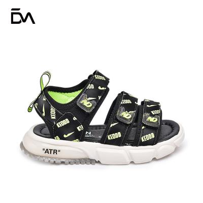 China High Quality Waterproof Sandals For Kids Boys Girls Sandals Bright Flats Beach Shoes for sale