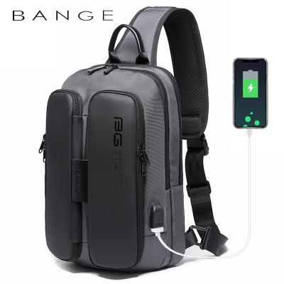 China Factory Wholesale Cheap OEM Air Permeability Polyester Water Proof Custom Korean Men's Cross - Body Sling Bag Men Sling Bag for sale