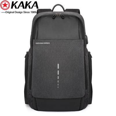 China With USB Factory Direct Polyester College Student Waterproof Men Bags Business With Usb Charger Port Laptop Bag Backpack for sale