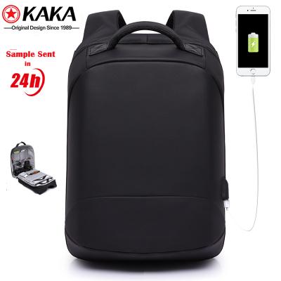 China With hot new design hot sale usb kaka laptop school backpack bag charging anti theft laptop backpack with usb charger Te koop